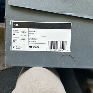 New Balance White Athletic Shoes